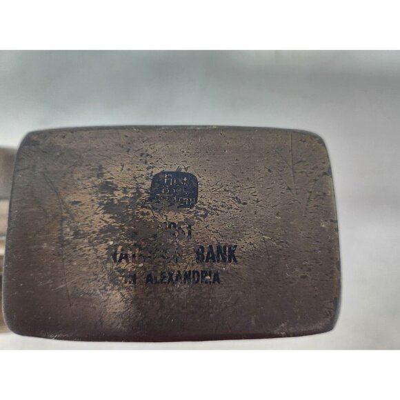 VINTAGE 1926 Ford Banthrico Inc Original 1950 Metal Car Coin Bank Alexandria - Picture 2 of 9